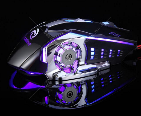 冰甲s-20 电竞机械游戏鼠标 dpi调节办公网吧编程 黑色