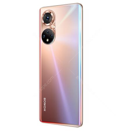 荣耀荣耀50手机夏日琥珀rom256gbram12gb657英寸骁龙778g前置3200万