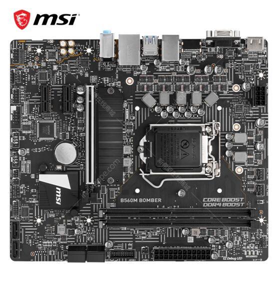 微星b560mbomber爆破弹主板intelb560lga1200