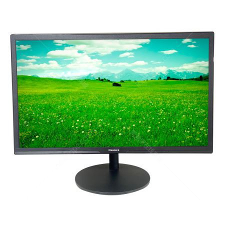 冠视奇 f240p 24寸 黑色显示器 vga接口 窄边框 支持壁挂_显示器_台式