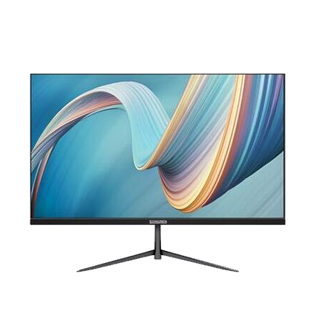 松人t27fdin 27寸 显示器 黑色 直面 无边框 ips 165hz vga hdmi 双