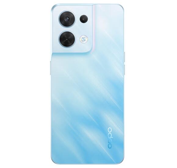 opporeno8手机晴空蓝rom256gbram8gb643英寸天玑1300前置3200万像素