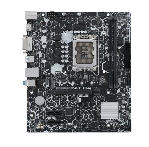 华硕(asus)b660m-t d4 主板 支持 cpu 12700/12400f(intel b660/lga