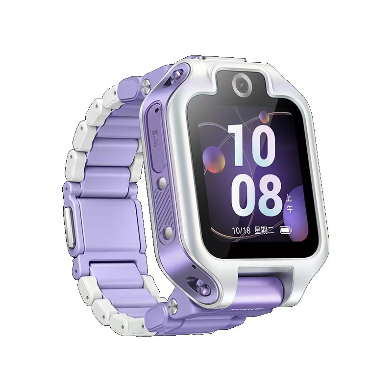华为(huawei) 儿童手表 5x pro 极光紫_智能手表_随身智能_ai智能