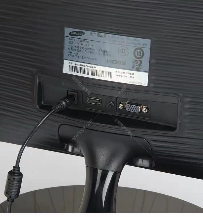 三星14v3a显示器电源适配器 接口6.5*4.4大口带针 通用 14v1.43a 2.