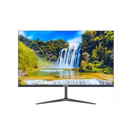 现代e窗 r240 23.6寸直面黑色 显示器 直面23.