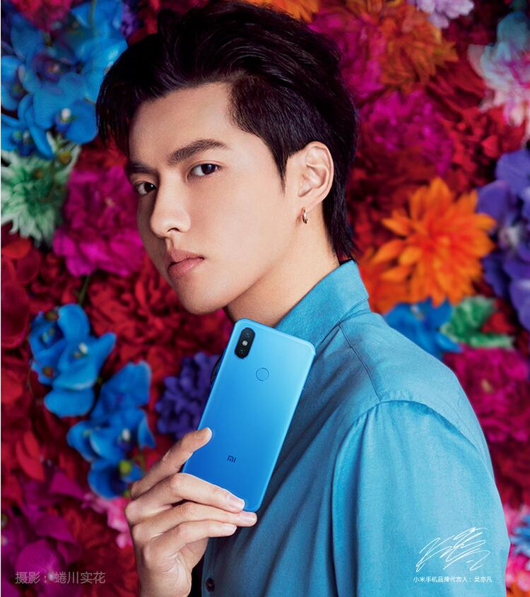 小米mi 小米6x智能手机 全网通 八核 rom/128gb ram/6gb 前2000万像素